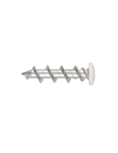 DFM425050P - 10x Anclaje de cabeza redonda para fijación en pared PAN ( Blanco )
