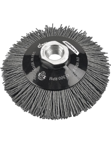 Cepillo cónico nailon pulido 100x20mm osborn