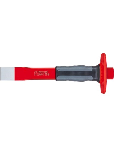 Cincel ranurador con protector manos 240x26x7mm