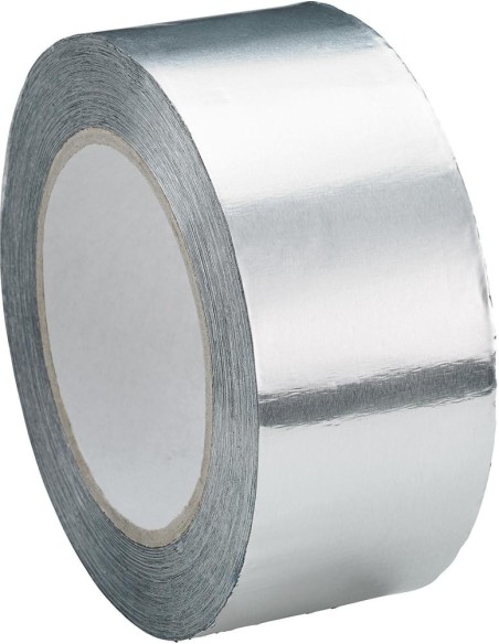 Cinta adhesiva AF080 aluminio sin lámina 30mmx50m