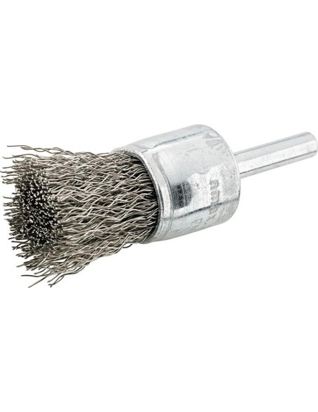 Cepillo pincel inox ondulado 6mm 17x25x0,3mm
