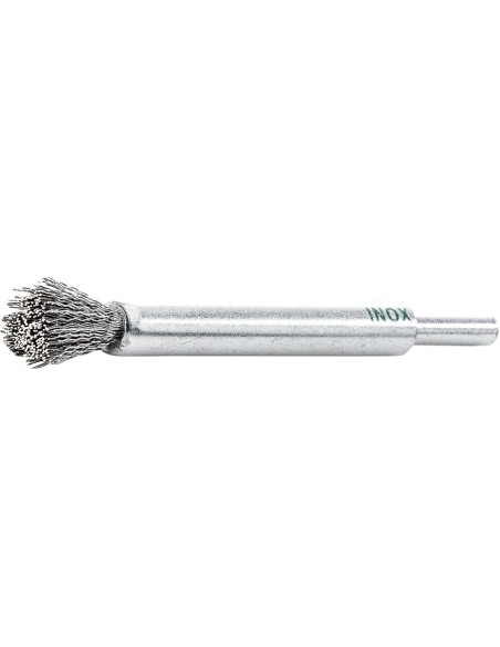 Cep. brocha ac. inox. ondulado 12x20/120x0,3mm Lessmann