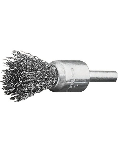 Cep. brocha ac. inox. ondulado 30x25/68x0,3mm Lessmann