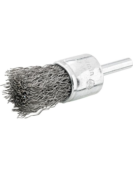 Cepillo pincel acero ondulado 6mm 10x20x0,3mm