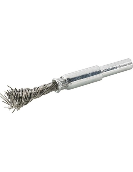 Cepillo pincel acero trenzado 6mm 10x25x0,5mm