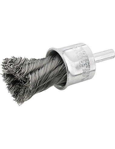 Cepillo pincel acero trenzado 6mm 23x29x0,35mmFORMAT