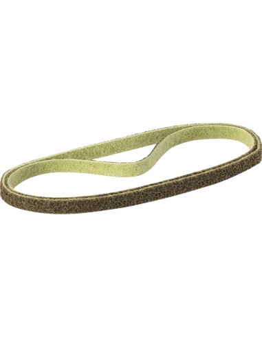 Cinta tejido abrasivo vellón nailon/corindón 20x520mm K180 VSM