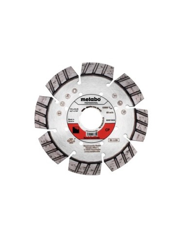 Disco de cortar de diamante 115x22,23mm, CP, hormigón professional (628570000)