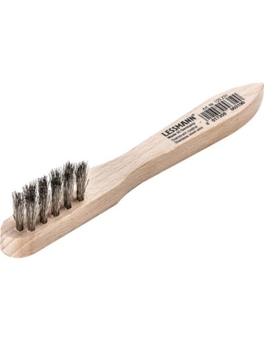 Cep. bujías Acero inox. ondulado 0,15x150mm Lessmann