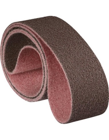 Cinta tejido abrasivo vellón nailon/corindón 75x2000mm K180 VSM