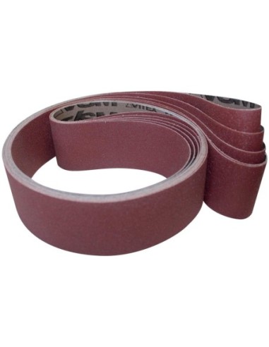 Cinta abrasiva corindón 75x533mm K120 VSM