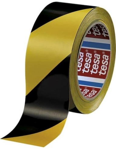 Tesa 60760 amarillo/negroCinta de advertencia 33mx50mm
