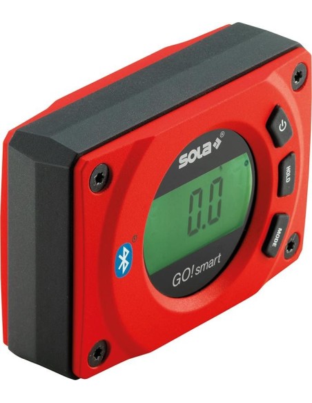 Nivel burbuja mini digit.Go smart Clip 7,5cm Sola
