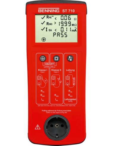 Comprobador equipos ST 710 BENNING