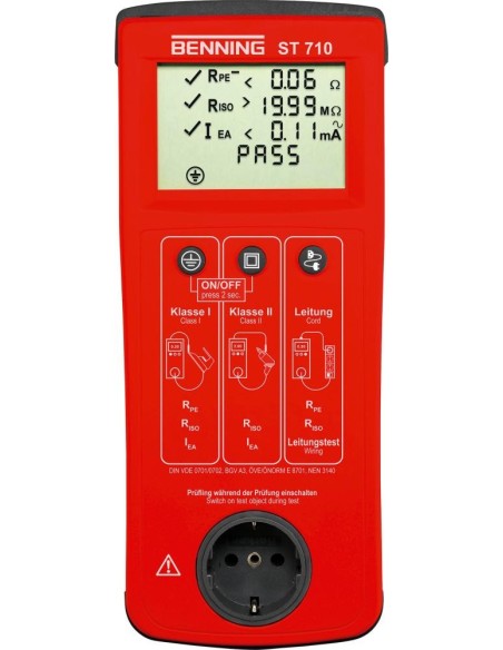 Comprobador equipos ST 710 BENNING