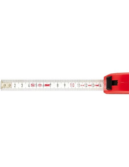 Cinta métrica de bolsillo5mx16mm blanca