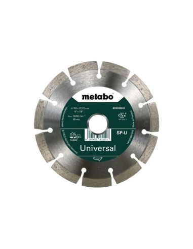 Disco de cortar de diamante - SP - U, 150x22,23 mm (624308000)