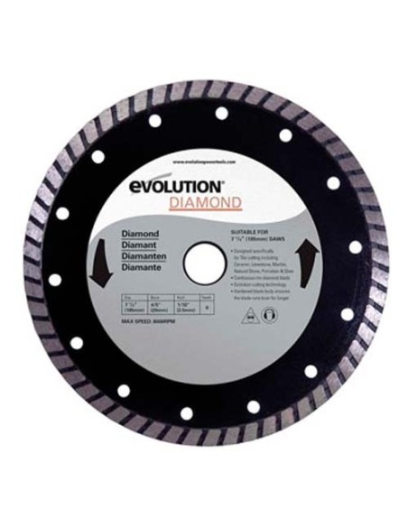 DISCO DIAMANTE 185MM Rage 185 mm