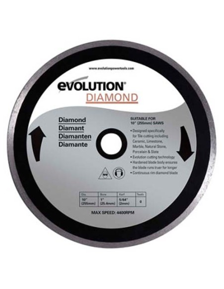 DISCO DIAMANTE 255mm Rage3 255 mm