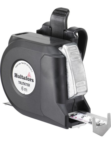 Cinta métr.bols. Talmeter6mx25mm blanca Hultafors