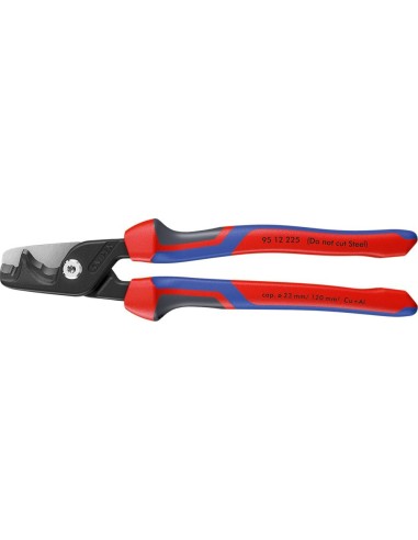 Cizalla para cable con mango de varios componentes 225 mm KNIPEX
