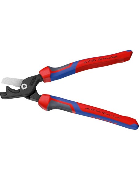 Cizalla para cable con mango de varios componentes 225 mm KNIPEX
