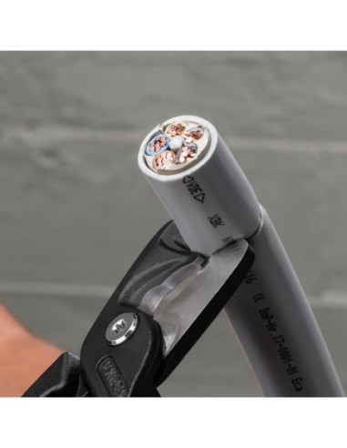 Cizalla para cable con mango de varios componentes 225 mm KNIPEX