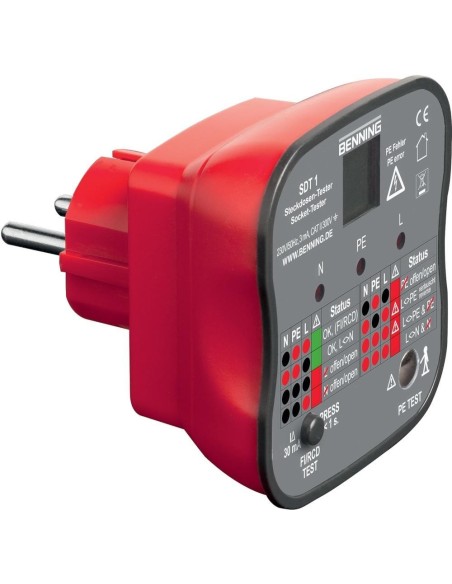 Comprobador de enchufes SDT 1 BENNING