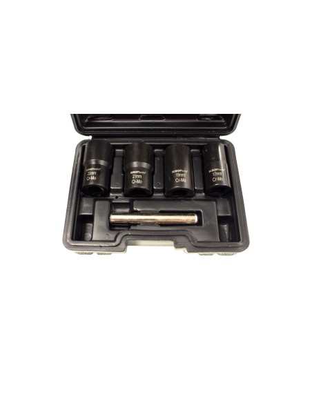 KIT LLAVES VASO EXTRATORAS 1/2 5PZS 17-22MM