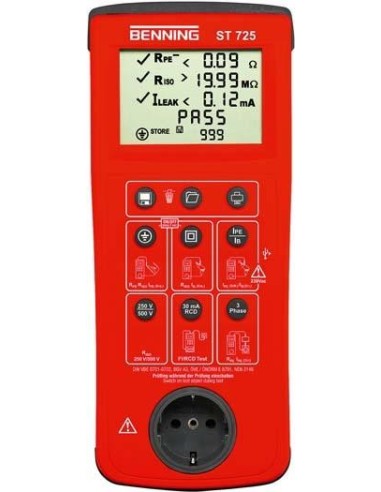 Comprobador equipos ST 725 BENNING