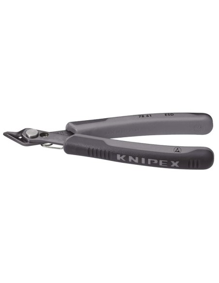 Cortaalambres electrónicaESD pavonado 140mm KNIPEX