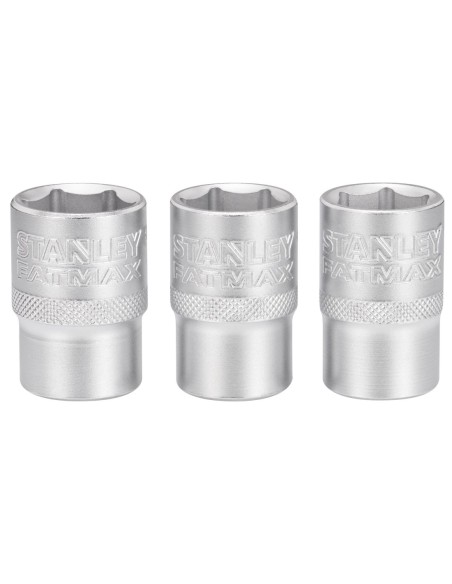 Juego de 3 vasos 1/2 17-18-19mm - FATMAX