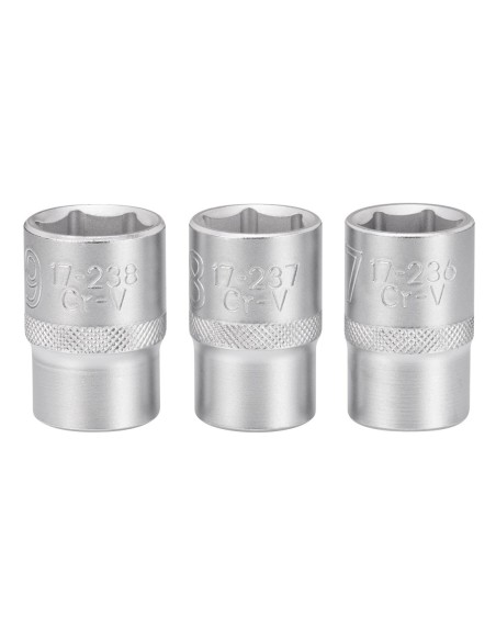 Juego de 3 vasos 1/2 17-18-19mm - FATMAX