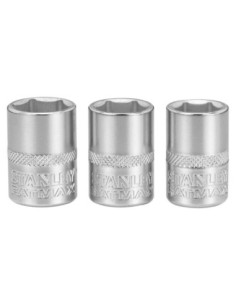 Juego de 3 vasos 1/4 11-12-13mm - FATMAX