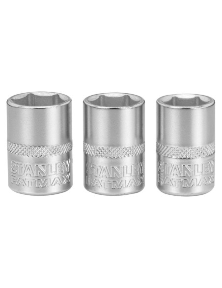 Juego de 3 vasos 1/4 11-12-13mm - FATMAX