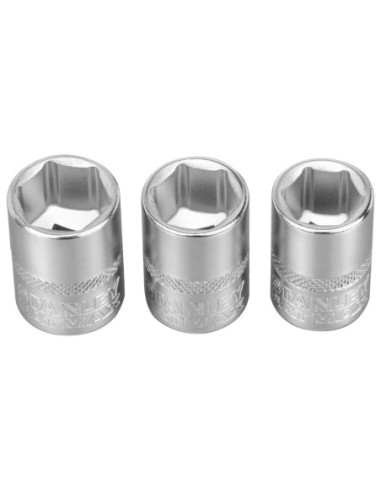 Juego de 3 vasos 1/4 11-12-13mm - FATMAX