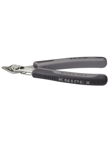 Cortaalambres electrónicaESD V2A 125mm KNIPEX