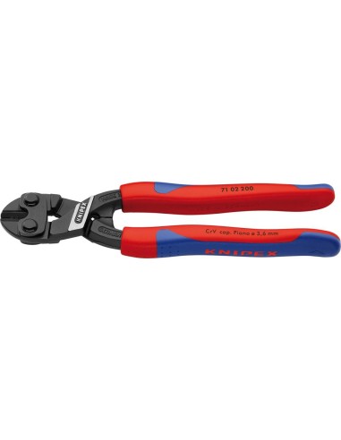 Cortapernos Mini 7102200 con mango varios componentes 200mm KNIPEX