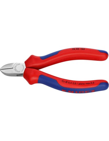 Cortaalambres electromecánica cromado aislado 125mm KNIPEX
