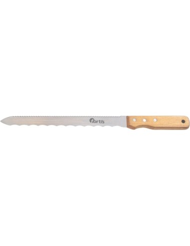 Cuchillo material aislante con mango madera415mm FORTIS