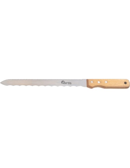 Cuchillo material aislante con mango madera415mm FORTIS