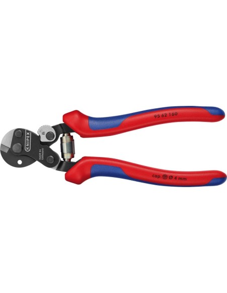 Cortacables cable trenzado con mango varioscomponentes 160mm KNIPEX