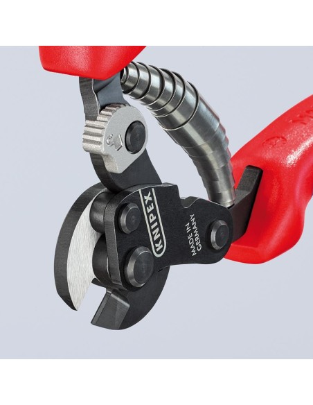 Cortacables cable trenzado con mango varioscomponentes 160mm KNIPEX