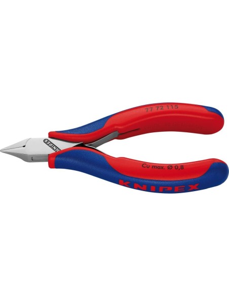 Cortaalambres electrónicaforma 7 115mm KNIPEX