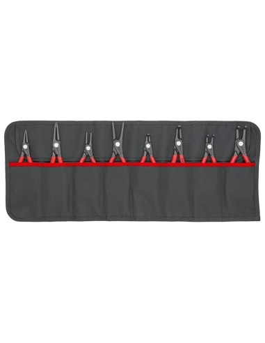 Juego de alicates para arandelas 8 piezas (cartulina autoservicio/blíster) KNIPEX 00 19 58 V02