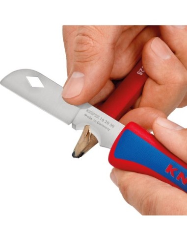 Cuchillo electr plegable Nr. 16 20 50 SB KNIPEX