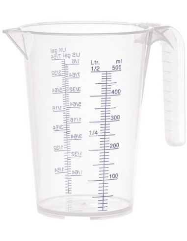 Vaso graduado polipropileno contenido nominal 2l transparente PRESSOL