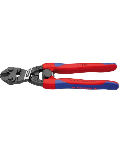 Cortapernos Mini 7112200 con mango varios componentes 200mm KNIPEX