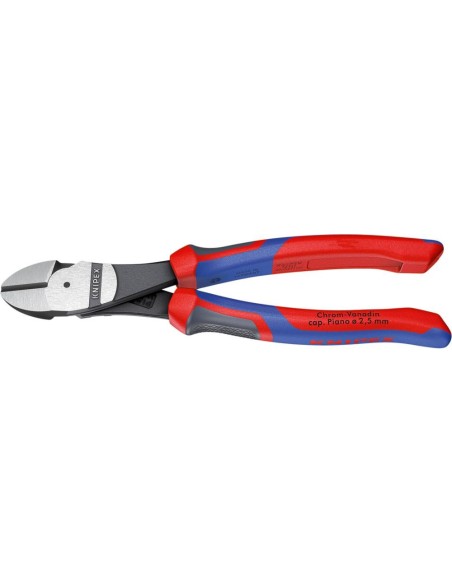 Cortaalambres fuerza pulido c/ mango varios componentes 160mm KNIPEX