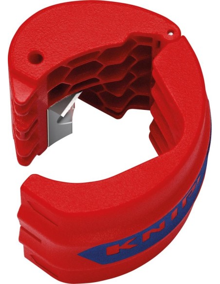 Cortatubos de plástico p.tubos 20-50mm y tubos de goteo KNIPEX